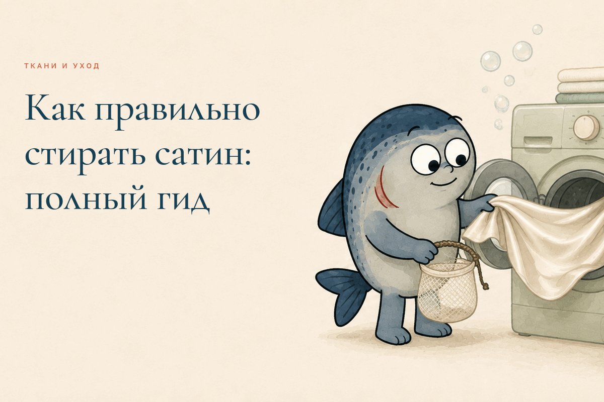 Как правильно стирать сатин: полный гид по уходу