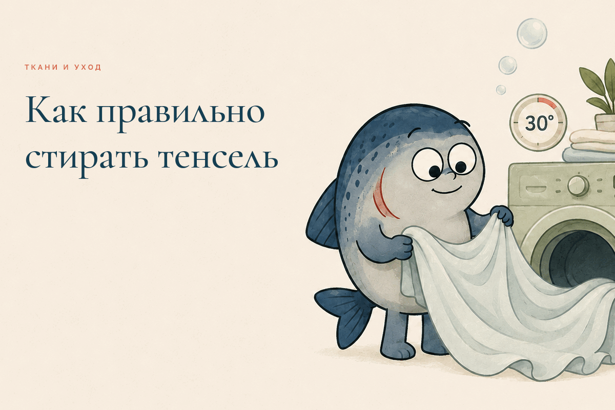 Как стирать тенсель в стиральной машине: полный гид